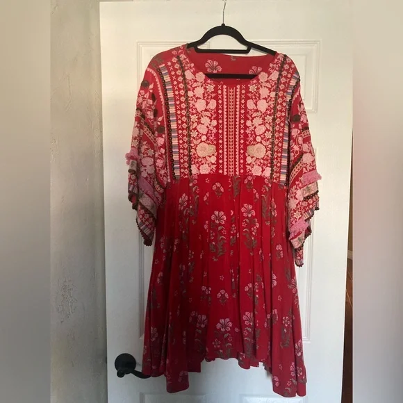 Spell Arabian Jewel Dress, Size M/L, Red - Picture 6 of 13